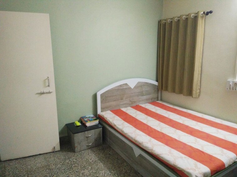 Bedroom, karan-woodz 2 Bedroom 1000 Sq.Ft. Apartment In Warje Pune 10586459