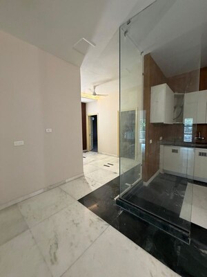 Kitchen in 3 BHK Builder Floor at Sushant Lok I – for Rent