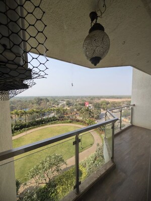 Balcony in 2 BHK Apartment at Satyam Imperial Heights, Ghansoli – for Rent