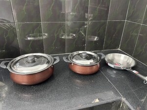 Bathroom in 2 BHK Apartment at Sri Sai Ayyapa Sadan, Madhapur – for Rent
