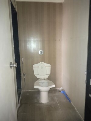 Bathroom in 2 BHK Apartment at Hyde Park CHS, Kharghar – for Rent