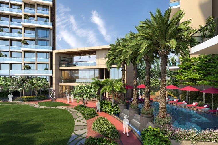 Garden, balaji-delta-central 2 Bedroom 1000 Sq.Ft. Apartment In Kharghar Navi Mumbai 10585649