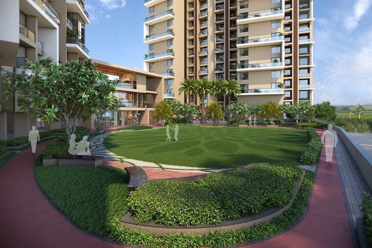 Garden, balaji-delta-central 2 Bedroom 1000 Sq.Ft. Apartment In Kharghar Navi Mumbai 10585649