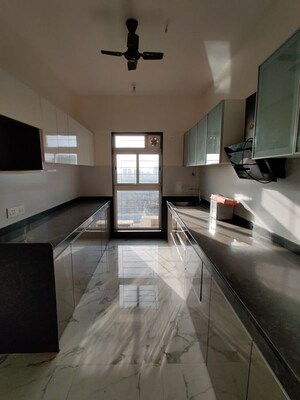 Kitchen in 3 BHK Apartment at Raheja Ridgewood, Goregaon East – for Rent