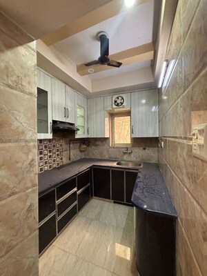 Kitchen in 3 BHK Apartment at Sector 4 Dwarka – for Rent