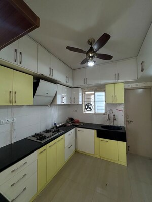 Kitchen in 3 BHK Apartment at Pyramid Carnations, Doddaballapur Road – for Rent