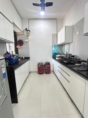 Kitchen in 2 BHK Apartment at Omkar Ananta, Goregaon East – for Rent