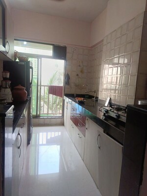 Kitchen in 2 BHK Apartment at New Evershine Gardens, Vasai West – for Rent