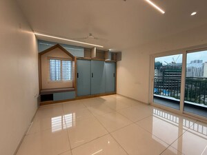 Living Room in 3 BHK Apartment at Rajapushpa Eterna, Nanakramguda – for Rent