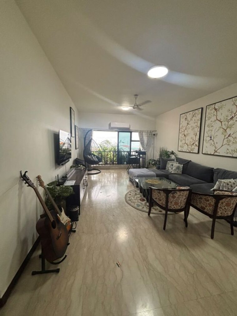 Balcony, sterling-seaface 3 Bedroom 1800 Sq.Ft. Apartment In Worli Mumbai 10586618
