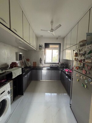 Kitchen in 3 BHK Apartment at Sterling Seaface, Worli – for Rent