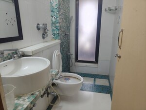 Bathroom in 2 BHK Apartment at DB Realty Shagun Towers, Goregaon East – for Rent
