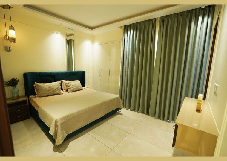 Bedroom, motia-harmony-greens 3 Bedroom 1800 Sq.Ft. Apartment In Kishanpura Zirakpur 10586638