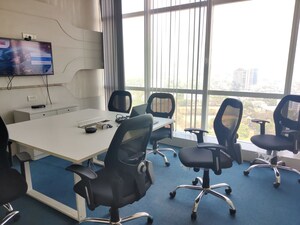 Team Area in  Office Space at Greenscape Cyber One, Vashi Sector 30a – for Rent
