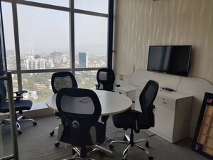 Team Area in  Office Space at Greenscape Cyber One, Vashi Sector 30a – for Rent