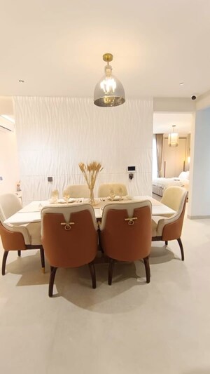 Dining area in 3 BHK Apartment at Hermitage Royale, Ramgarh Bhudda – for Sale