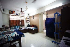Living Room in 1 BHK Apartment at Khokhra – for Sale