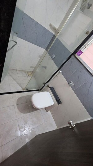 Bathroom in 2 BHK Apartment at Kanifnath Royal KP Stellar, Mohammadwadi – for Rent