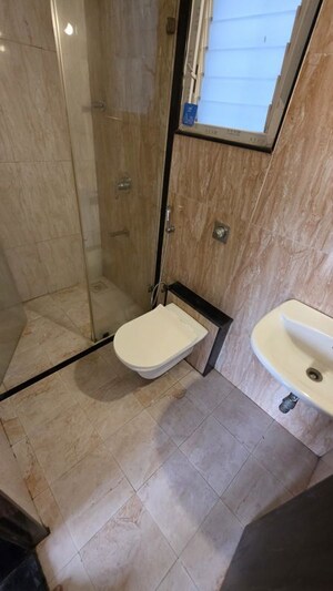 Bathroom in 2 BHK Apartment at Kanifnath Royal KP Stellar, Mohammadwadi – for Rent