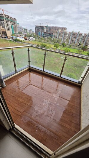 Balcony in 2 BHK Apartment at Kanifnath Royal KP Stellar, Mohammadwadi – for Rent