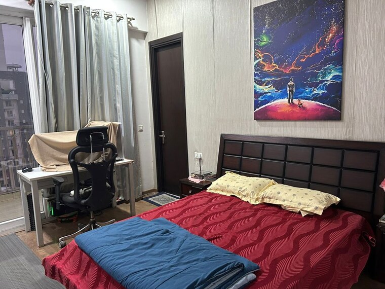 Bedroom, prateek-edifice 3.5 Bedroom 2070 Sq.Ft. Apartment In Sector 107 Noida 10586672