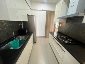 Kitchen in 2 BHK Apartment at Lodha The Park, Worli – for Rent
