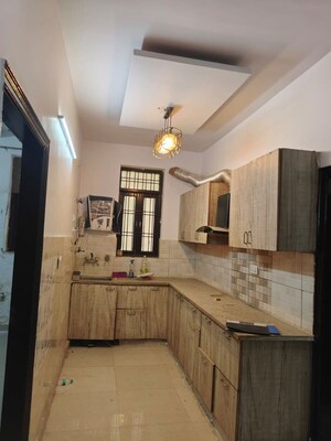 Kitchen in 3 BHK Builder Floor at Green Fields Colony – for Rent