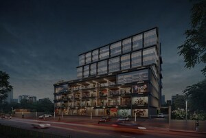  Office Space – Exterior View View at Palak Prime, Sanidhya - for Rent