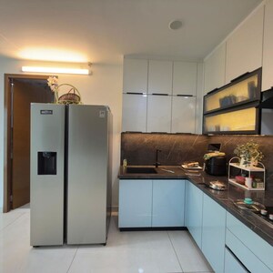 Kitchen in 4 BHK Apartment at Jayabheri The Peaks, Narsingi – for Sale