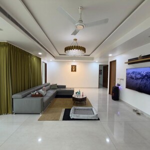 Living Room in 4 BHK Apartment at Jayabheri The Peaks, Narsingi – for Sale