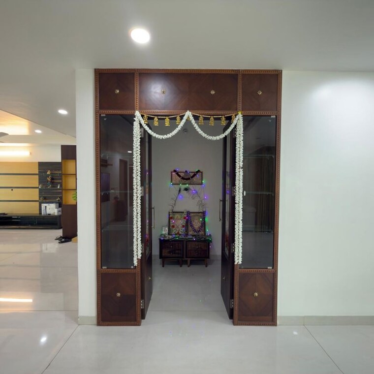 Living Room, jayabheri-the-peaks 4 Bedroom 4395 Sq.Ft. Apartment In Narsingi Hyderabad 10586675