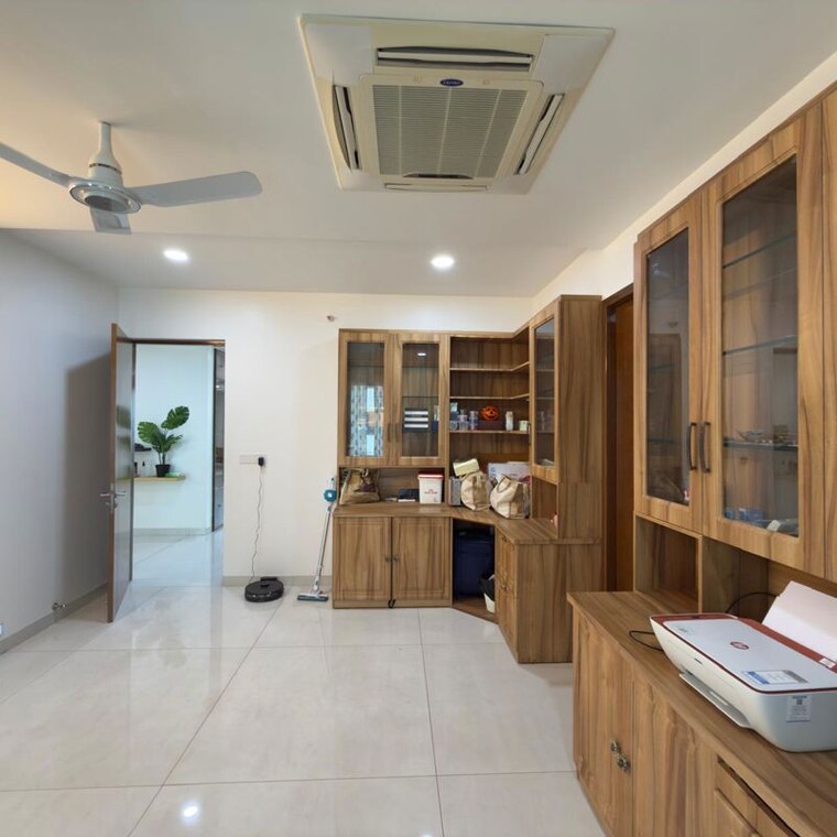 Kitchen, jayabheri-the-peaks 4 Bedroom 4395 Sq.Ft. Apartment In Narsingi Hyderabad 10586675
