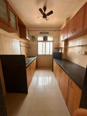Kitchen in 3 BHK Apartment at Dosti Erica Apartment, Wadala East – for Rent