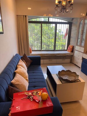 Living Room in 3 BHK Apartment at Dosti Erica Apartment, Wadala East – for Rent