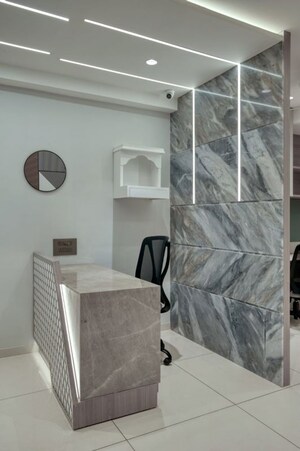 Bathroom in  Office Space at Bopal – for Rent