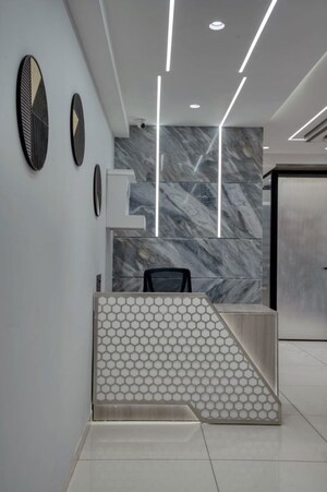 Bathroom in  Office Space at Bopal – for Rent
