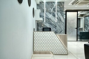 Bathroom in  Office Space at Bopal – for Rent