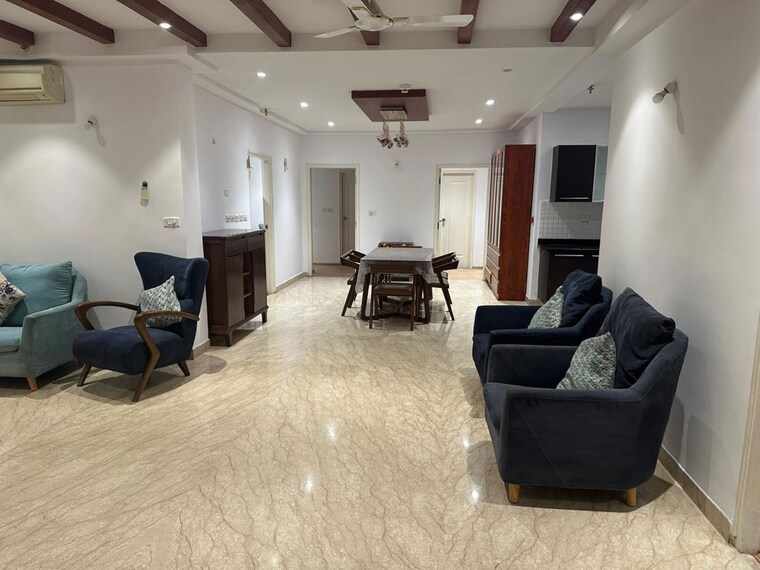Living Room, lanco-infrastructure-lanco-hills-apartments 4 Bedroom 3200 Sq.Ft. Apartment In Manikonda Hyderabad 10586748
