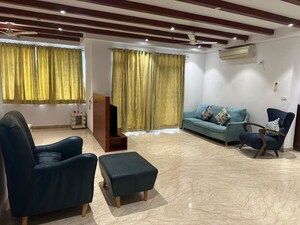 Living Room in 4 BHK Apartment at Lanco Infrastructure Lanco Hills Apartments, Manikonda – for Rent