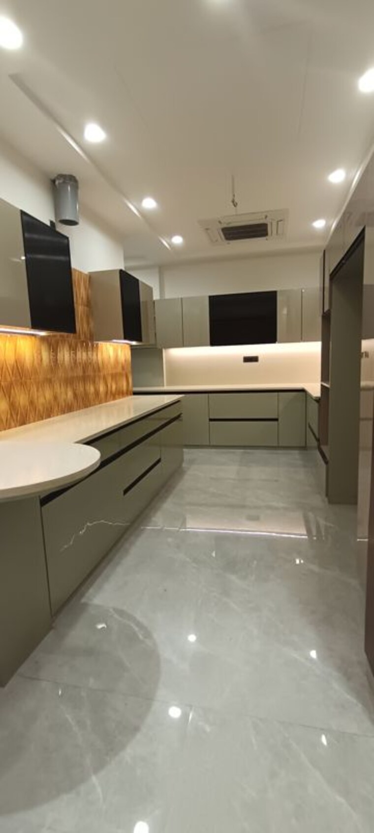 Kitchen, puri-aman-vilas 4 Bedroom 350 Sq.Yd. Builder Floor In Sector 89 Faridabad 10586767