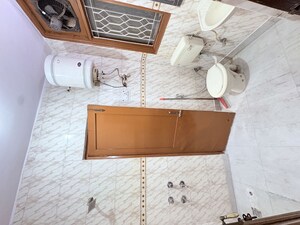 Bathroom in 3 BHK Builder Floor at Khirki Extension – for Rent