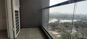 Balcony in 2 BHK Apartment at Kohinoor Zen Estate, Kharadi – for Rent