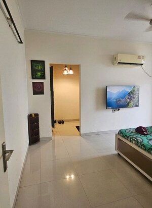 Bathroom in 3.5 BHK Apartment at Barnala Green Lotus Avenue, Ambala Highway – for Rent