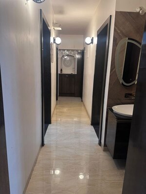 Building Lobby in 3 BHK Apartment at Clarion Park, Aundh – for Rent