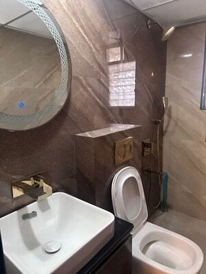 Bathroom in 3 BHK Apartment at Clarion Park, Aundh – for Rent