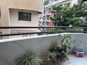 Balcony in 3 BHK Apartment at Clarion Park, Aundh – for Rent