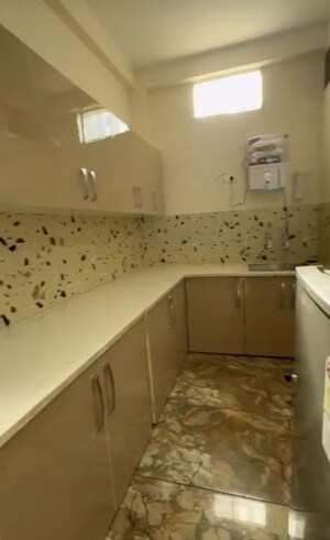 Kitchen in 1 BHK Builder Floor at Vijay Nagar – for Rent