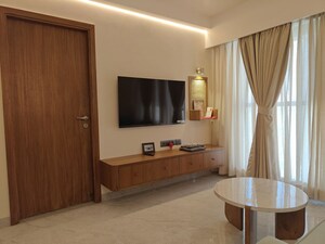 Living Room in 1 BHK Apartment at Antariksh Ace, Bandra East – for Rent