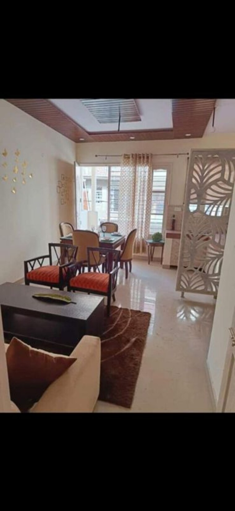 Living Room, bhago majra road 1 Bedroom 60 Sq.Yd. Builder Floor In Bhago Majra Road Kharar 10586819
