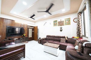 Living Room in 3 BHK Apartment at Maninagar – for Sale